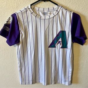 Youth Az Diamondbacks Retro Jersey Shirt (S)